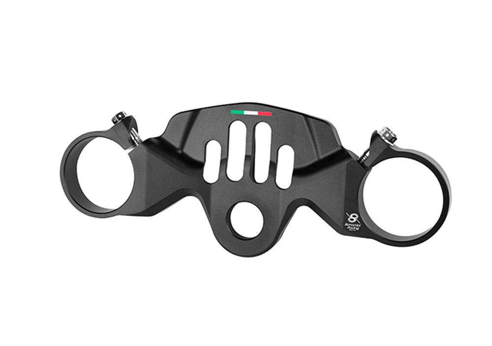 Bonamici Racing Top Triple Clamp for the Triumph Speed Triple 1200 RR 2022-2023 Bonamici Racing Top Triple Clamp for the Triumph Speed Triple 1200 RR 2022-2023